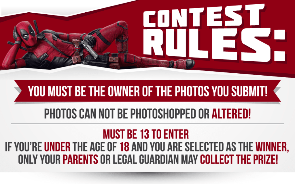 Here is You chance to win big! Were giving away a Hot Toys Deadpool Action Figure!