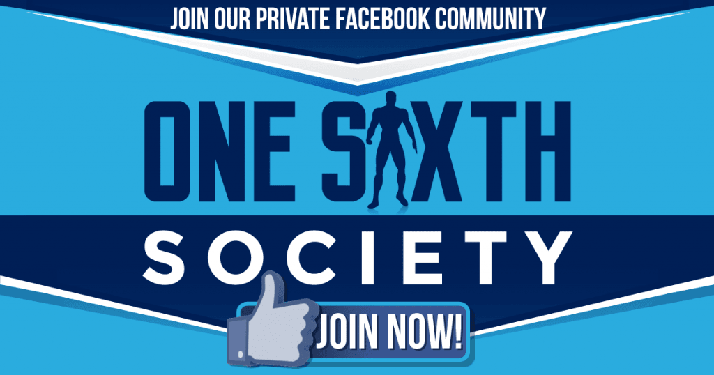 Join One Sixth Society's Facebook Group!