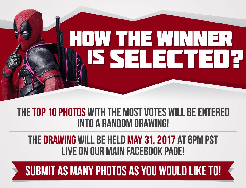 Submit your photo now to win a Brand New Hot Toys Figure!