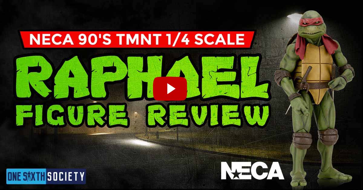 NECA 1/4 Scale 1990 TMNT Raphael Review