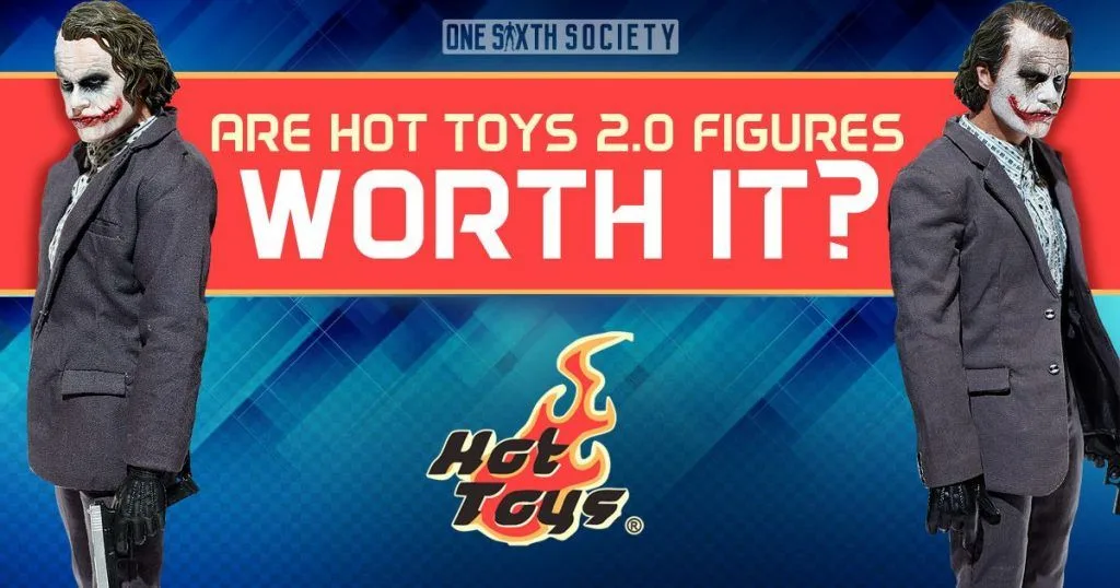 Are Hot Toys 2.0 Figures Worth It? headline beside two Joker figures in an editorial comparison banner.