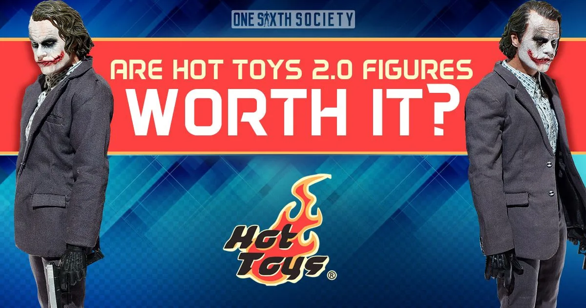 Are Hot Toys 2.0 Figures Worth It? headline beside two Joker figures in an editorial comparison banner.