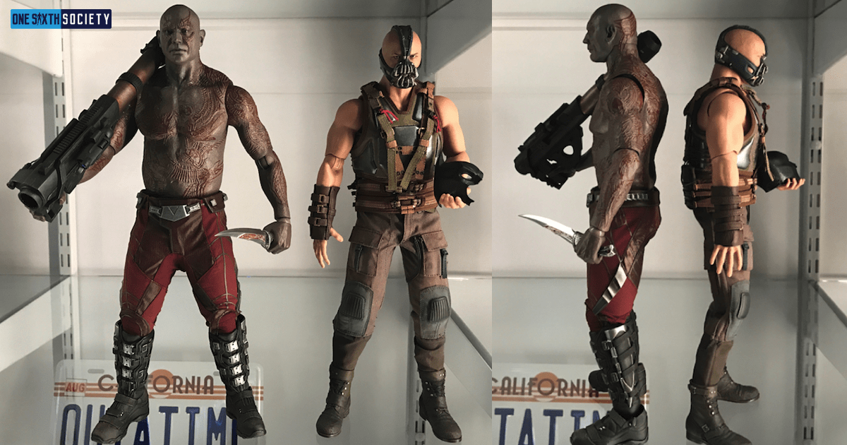 We do a Hot Toys Drax Figure Comparison To Bane