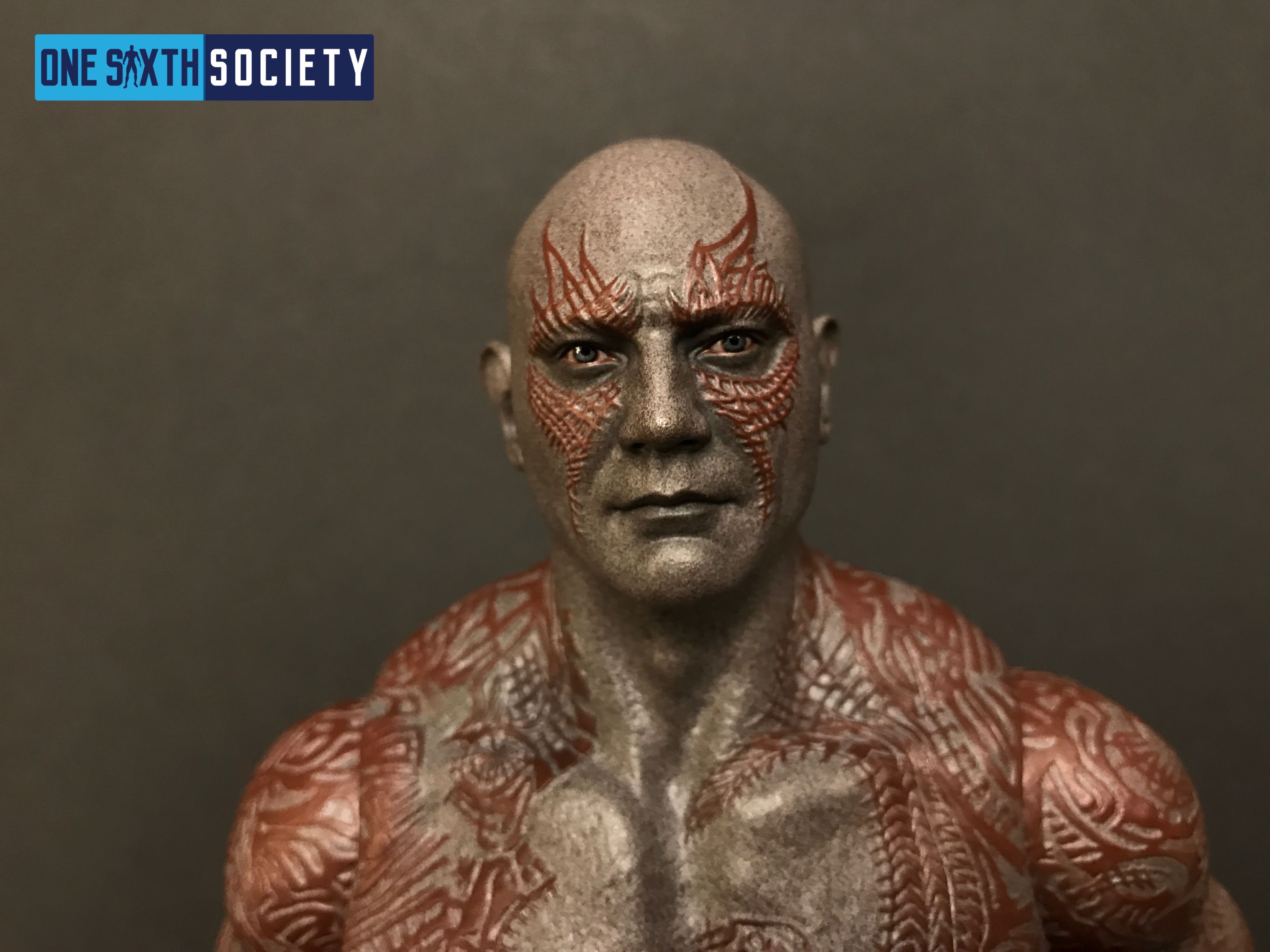 Hot Toys Drax Head Sculpt is Great!