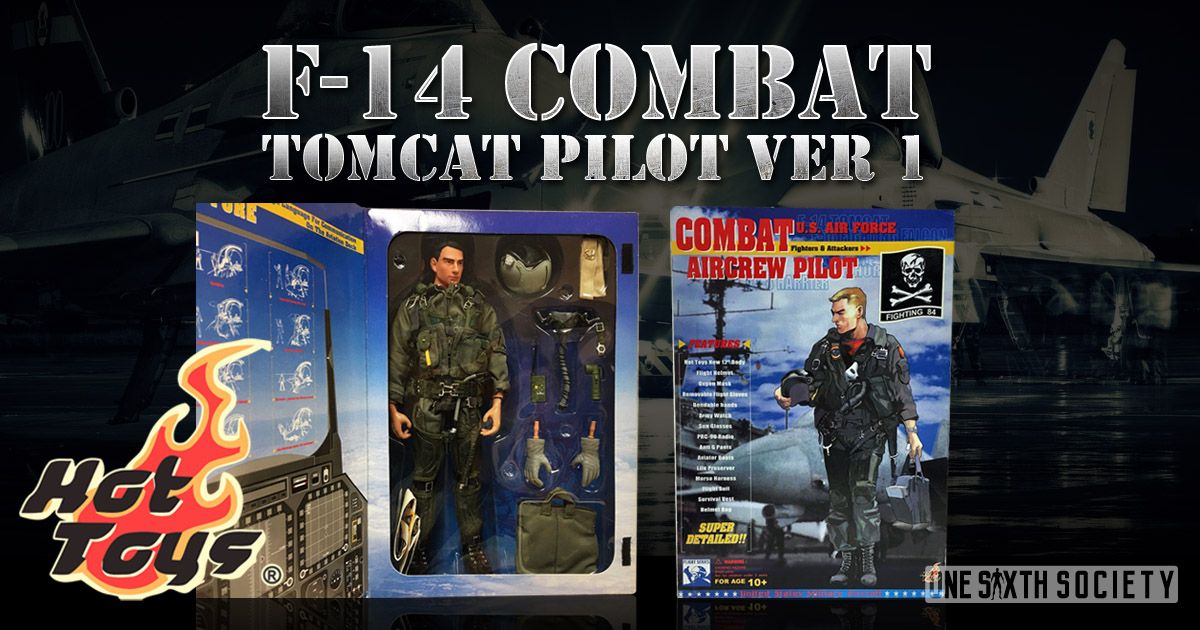 Almost Impossible to Find, The F-14 Combat Tomcat Pilot is one of Hot Toys Rarest Figures Ever!