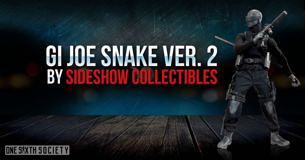 Sideshow Collectibles Gi Joe Snake Version 2 Figure Came with Tons of Accessories!