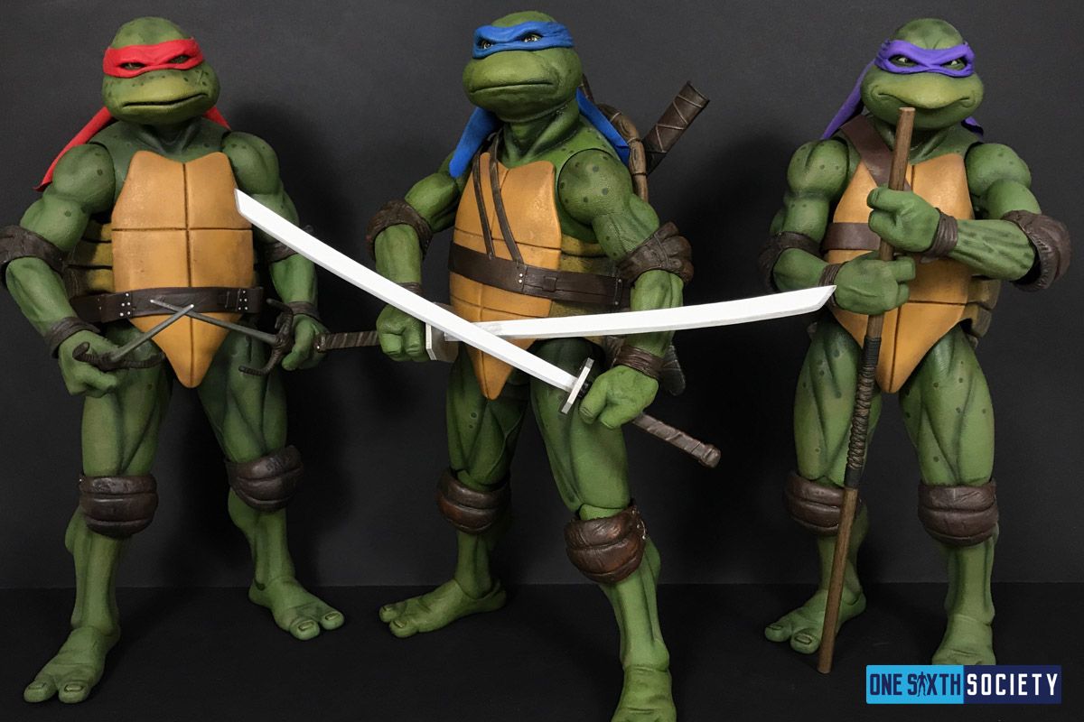 The Neca Leonardo Donatello Raphael Figures Are Finally Together