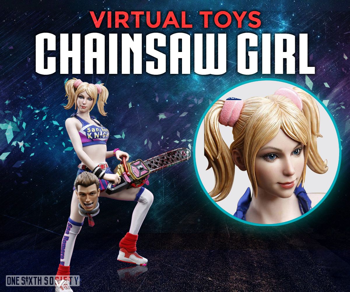 The Virtual Toys Chainsaw Girl Head Sculpt is Amazing