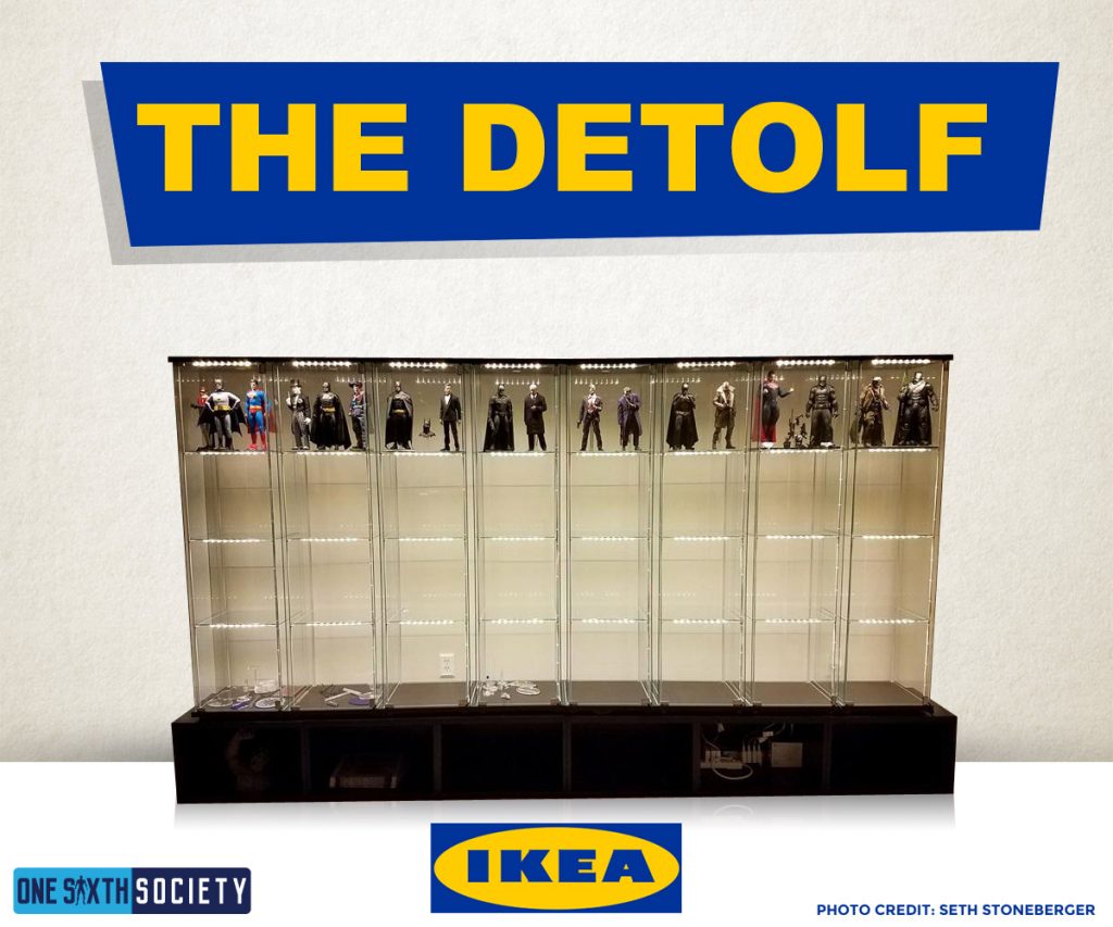 Best IKEA Display Cases For Action Figures One Sixth Society   Ikea Detolf Display Case For Figures 1024x853 