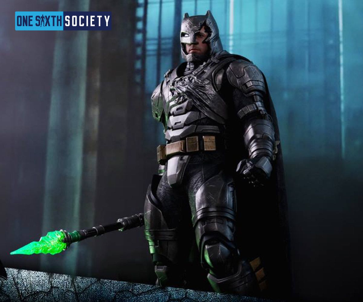 Check out the new Hot Toys Toy Fair 2017 Battle Damaged Armored Batman