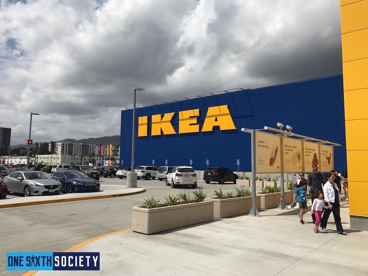 The Largest IKEA in America is Located in Burbank California