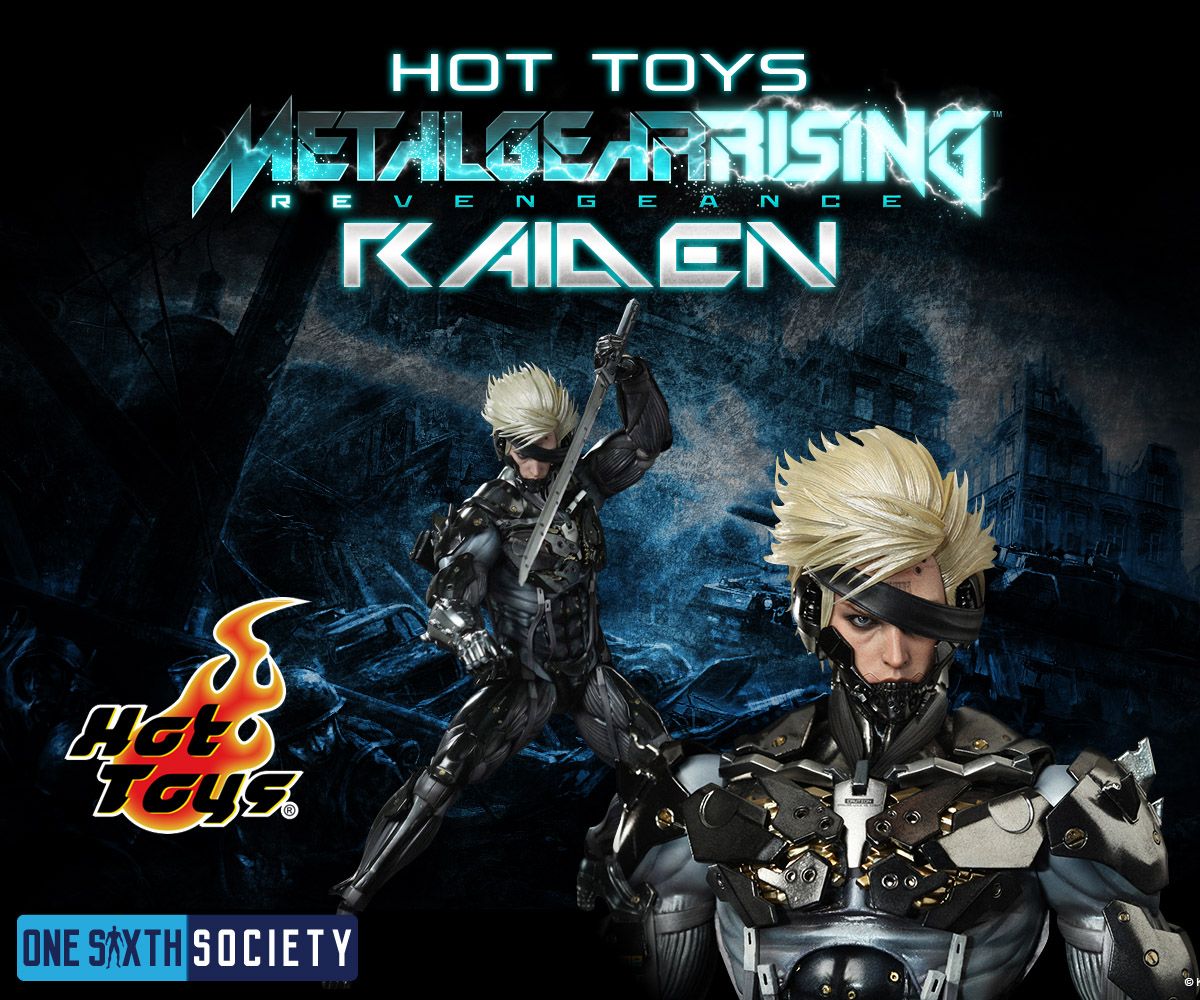  Hot Toys 1:6 Scale Raiden Metal Gear Rising Figure : Toys &  Games