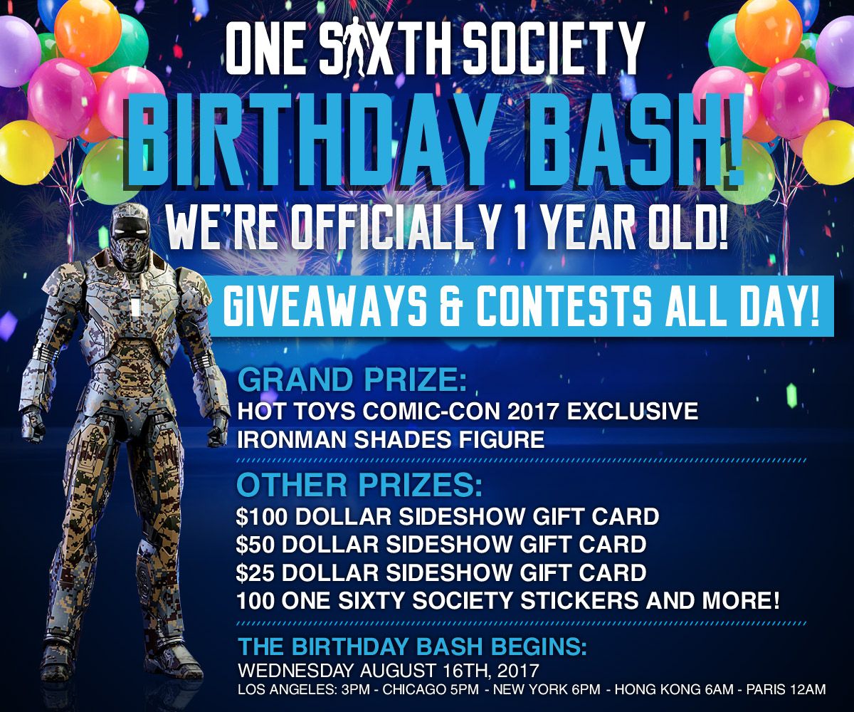 Come Win Some Prizes on our Birthday!