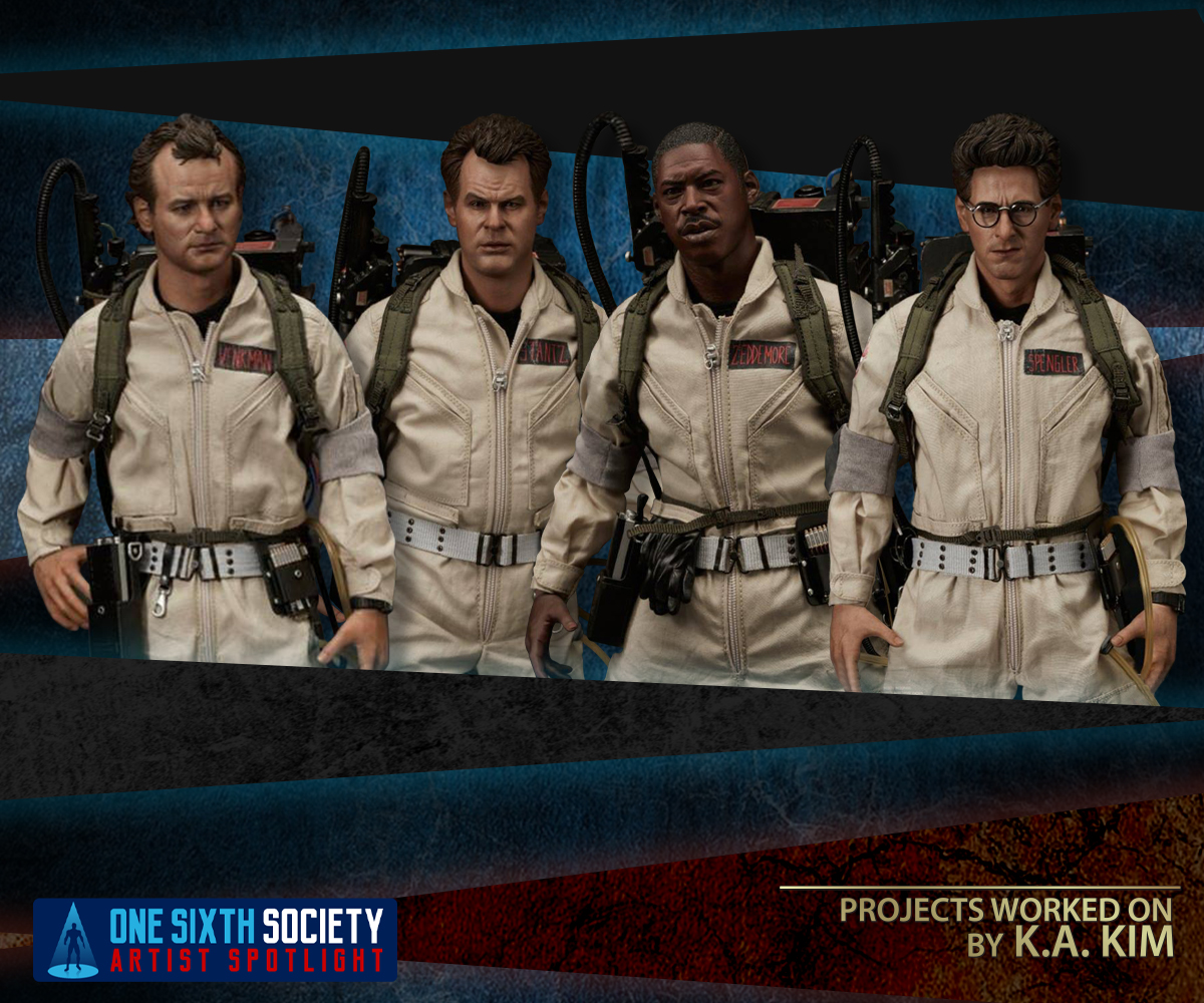 Sixth Scale Blitway Ghostbusters Figures By K.A. KIM