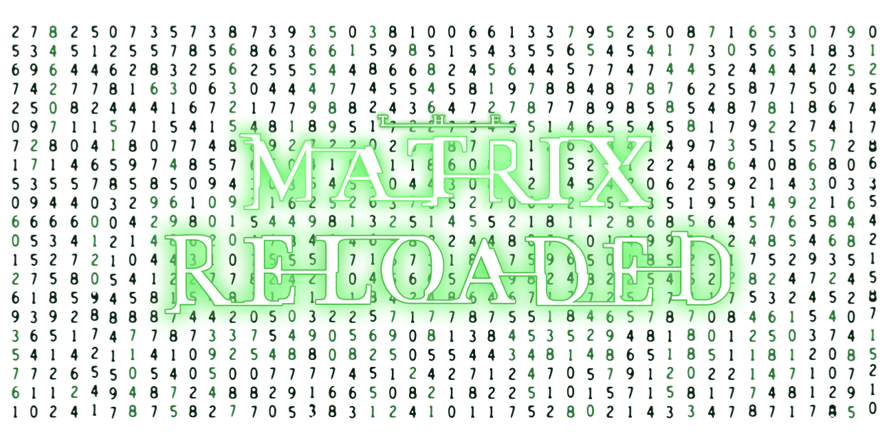 The Matrix Reloaded logo